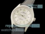Copy IWC Pilots Mark XV Silver Dial Black Leather Strap Watch